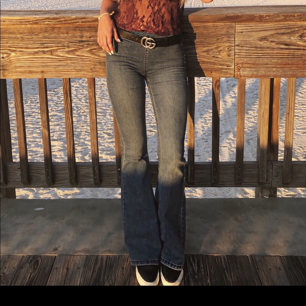 Free people bell bottoms